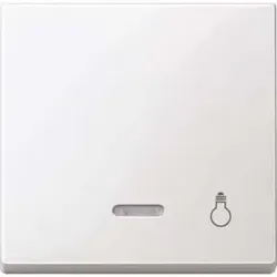 Merten Wippe Kontr.Fenster pws/gl Aufdruck Licht 435919