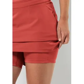 Jack Wolfskin Damen Hiking Alpine Skort W, Vibrant red, 38