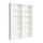 VCM Ronul CD-Regal 60 x 18 x 92 cm Weiß