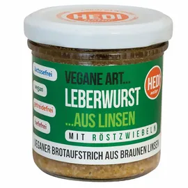 Hedi Vegane Art Leberwurst Brotaufstrich mit Röstzwiebeln bio