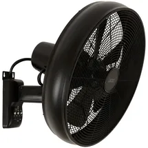 Beacon Lighting Lucci Air Breeze 41 cm Wandventilator schwarz inkl. Fernbedienung