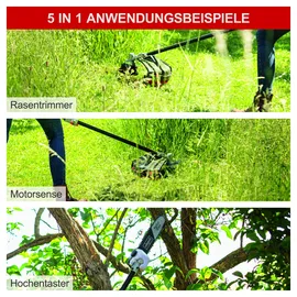 SCHEPPACH MTC42-5P 5in1 Benzin-Motoreinheit inkl. Zubehör (5904809904)