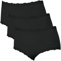 NINA VON C. Taillenslip 3 St. Schwarz 50