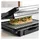 Cecotec 3023 Kontaktgrill 1000W - Schwarz/Silber