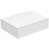 Keuco Edition 400 Sideboard 31740740000 70 x 19,9 x 53,5 cm, 1 Auszug, Weiß/Cashmere klar