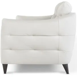 Calia Italia Couch Leder 3-Sitzer Weiß