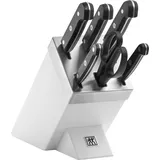 Zwilling Gourmet Selbstschärfender Messerblock 7-tlg. Weiß