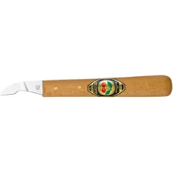 Kirschen Kerbschnitzmesser, kurze schräge Schneide