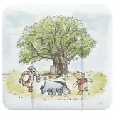Ceba Baby Wickelauflage - Weiche Wickelunterlage zum Wechseln von Windeln, mit Disney-Motiven - Robustes PVC, abwaschbar - Wickeltischauflage - 75 x 72 cm - Winnie the Pooh