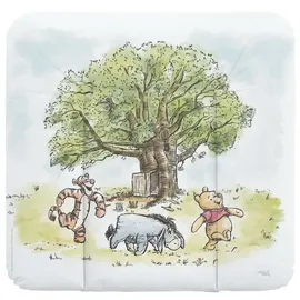 Ceba Baby Wickelauflage - Weiche Wickelunterlage zum Wechseln von Windeln, mit Disney-Motiven - Robustes PVC, abwaschbar - Wickeltischauflage - 75 x 72 cm - Winnie the Pooh