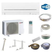 Klimaanlage Mitsubishi MSZ-AY25VGK 2,5 kW WiFi mit Montageset 3 Meter