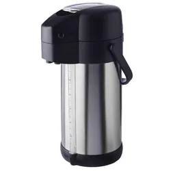 APS  Pump-Isolierkanne/Pump-Warmhaltekanne/Pump-Thermoskanne -PREMIUM- Ø 15 cm, H: 37 cm, 3 Liter