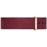 Daniel Wellington Classic Strap 18mm Fabric (Polyester) Rose Gold