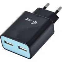 iTEC i-tec USB Power 2 Port 2.4A schwarz