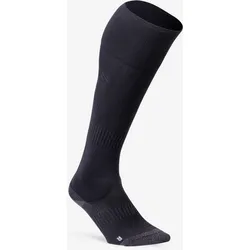 Socken Feldhockey FH900 hohe Spielintensität Erwachsene schwarz, schwarz, 47/50