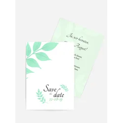 Save the Date Karten selbst gestalten mit Spruch und Fotos im Onlinedesigner bei Meine-Kartenmanufaktur.de