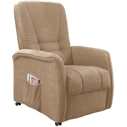 Relaxsessel Harry Hellbraun Nylon/Struktur