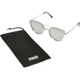 URBAN CLASSICS Sunglasses July UC - Silberfarben - ONE SIZE