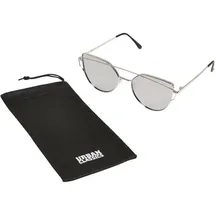 URBAN CLASSICS Sunglasses July UC - Silberfarben - ONE SIZE