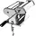 Lacor Teigblech Maschine 60391 silber