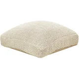 Beliani Bodenkissen Baumwolle Beige