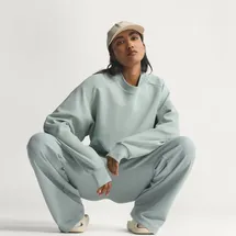 adidas Soft Lux Straight Leg Jogginghose Wonder Sage L