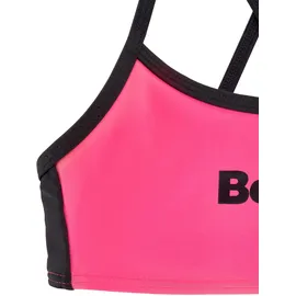 BENCH Bustier-Bikini pink/schwarz 146/152