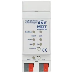 MDT Bereichs-/Linienkoppler SCN-LK001.03 2TE REG KNX Data Secure