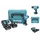 Makita DHG 181 RMJ Akku Heißluftgebläse 18 V 150 - 550°C + 2x Akku 4,0 Ah + Ladegerät + Makpac