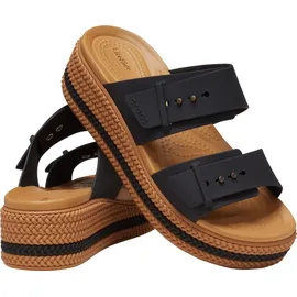 Crocs Brooklyn Woven Buckle Herren Schwarz 40