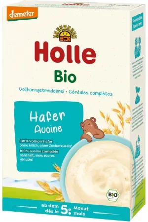 Holle Bio Vollkorngetreidebrei Hafer Ab 4 Monaten 250g