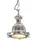 vidaXL Pendelleuchte 25-flg. 25 cm Aluminium/silber