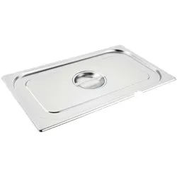 Equipementpro – GN 1/1 Edelstahldeckel mit Vogue-Kerbe