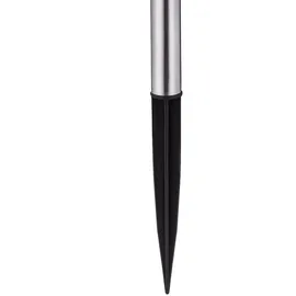 Tectake Außenleuchte Edelstahl 4,7 x 37 cm 24er Set silber