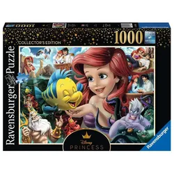 Ravensburger Puzzle Puzzle Disney Princess Arielle, die Meerjungfrau, 1000 Puzzleteile