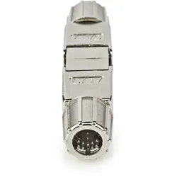 Nedis Netzwerkkoppler - CAT7 - Geschirmt - RJ45 Buchse - RJ45 Buchse - Gerade - Metall - Box