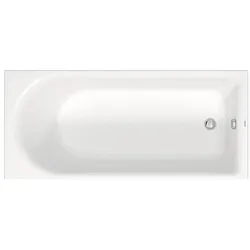 Badewanne Duravit D-Neo 1800 x 485 x 800 mm, 1 Rückenschräge, weiß - 700475000000000