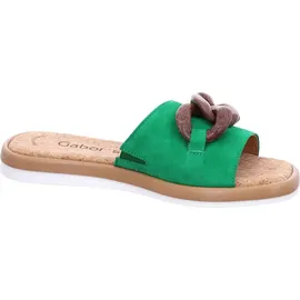 Gabor Pantolette grün 36 EU