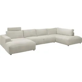 Musterring Wohnlandschaft Lucia U-Form, Verschiedene Farben, Cord-Bezug, Gesamtbreite 434 cm