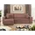 Mirjan24 Eckcouch Cord 5-Sitzer Rosa