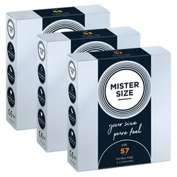 Mister Size «Probierpack M» (49mm, 53mm, 57mm) Maßkondome (9 Kondome) 9 St