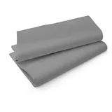 Duni 167355 Tabelle beinhaltet, Evolin, 127 cm x 180 cm, granit grau (25 Stück)