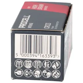 Duracell Batterie Lithium CR123A, 3V Intense Retail Box