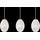 rl live your light Bidar 1-flg. 28W 60 cm Metall Weiß matt, Holz naturbelassen