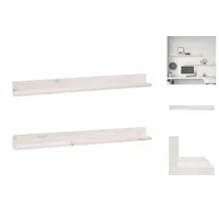 VidaXL Wandregal 110 x 11 x 9 cm Weiß