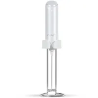 Flendy Wiederaufladbarer Hand Milchaufschäumer Stab, Aufschäumer Stab mit USB-C Ladehalterung, Mini Milchaufschäumer elektrisch Stab Aufladbar für Kaffee, Matcha, Proteinshake, usw.