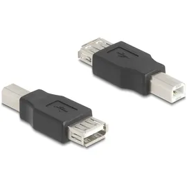 DeLock USB 2.0 Adapter [1x USB 2.0 Stecker B - 1x USB 2.0 Buchse 67199