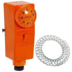 Anlegethermostat / Temperaturbegrenzer BRC mit Außen-Verstellung 20° bis 90°C