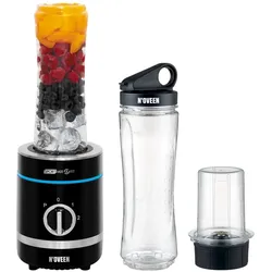 Noveen 300W Sport Mix & Fit Blender   600ml, Transparent