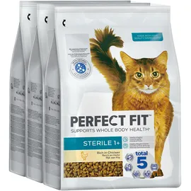 PERFECT FIT Sterile 1+ Trockenfutter mit Huhn 3 x 2,8 kg